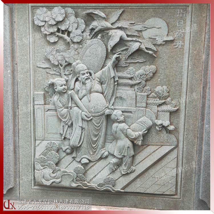 外墻石雕壁畫圖片